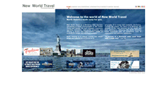 Desktop Screenshot of newworldtravel.com